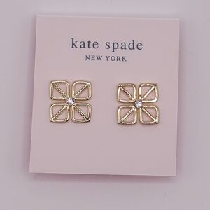 Kate Spade flower Stud Earrings